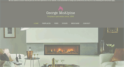 Desktop Screenshot of georgemcalpine.co.uk